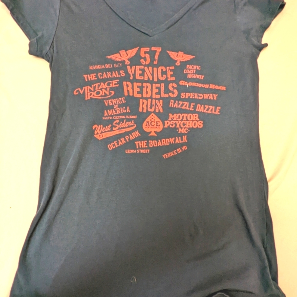 Lucky Tees '57 Venice Rebel Run Medium